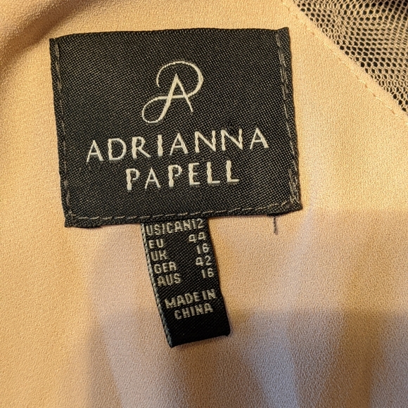 Adrianna Papell Floral Print Dress - Picture 3 of 4